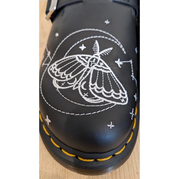 Dr. Martens JORGE II CELESTIAL MOTH EMBROIDERED MULES SIZE Mens SIZE 12‎ - Picture 8 of 8